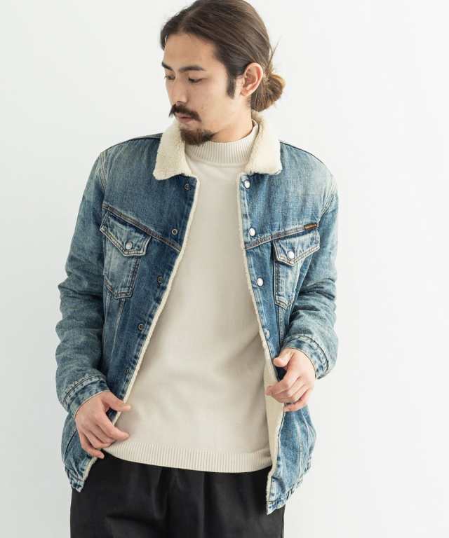 Nudie Jeans ヌーディージーンズ Lenny レニー デニムジャケット メンズ 裏ボア Gジャン 防寒 暖かい 8605の通販はau Pay マーケット Rockymonroe ロッキーモンロー