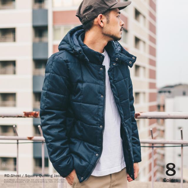 中綿エコダウンジャケット ジャンバー ブルゾン メンズ ユニセックス 2way 脱着フード 撥水 カモフラ Rd Ghost 79の通販はau Pay マーケット Rockymonroe ロッキーモンロー