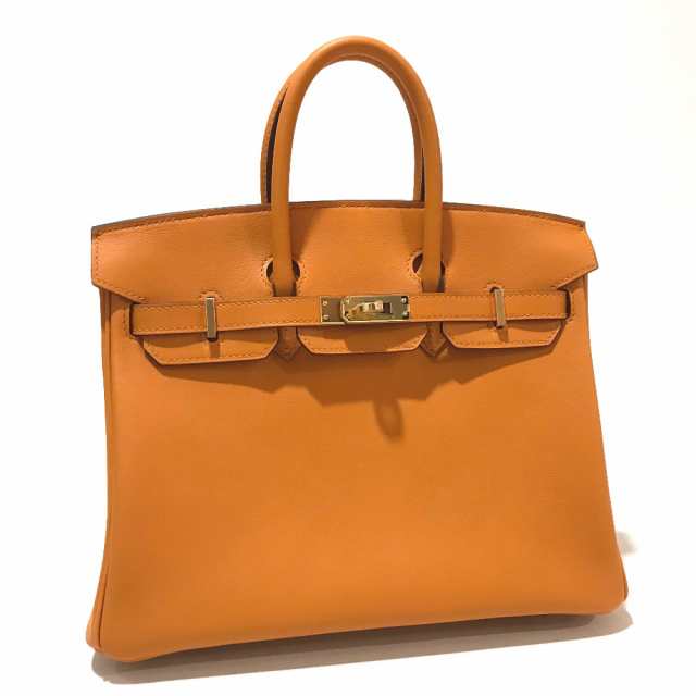 あす着 Hermes エルメス バーキン25 Birkin25 ハンドバッグ Abricot アプリコットの通販はau Pay マーケット ブランドショップ リファレンス