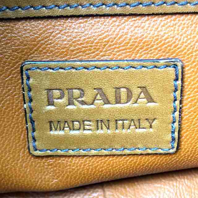 あす着 Prada プラダ ロゴ ベルトモチーフ ショルダーバッグ ブラウンの通販はau Pay マーケット ブランドショップ リファレンス