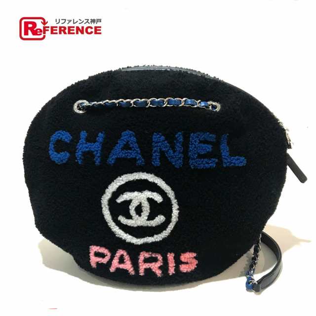 あす着 Chanel シャネル ロゴ トリコロール ショルダーバッグ 黒 青 白 ピンクの通販はau Pay マーケット ブランドショップ リファレンス