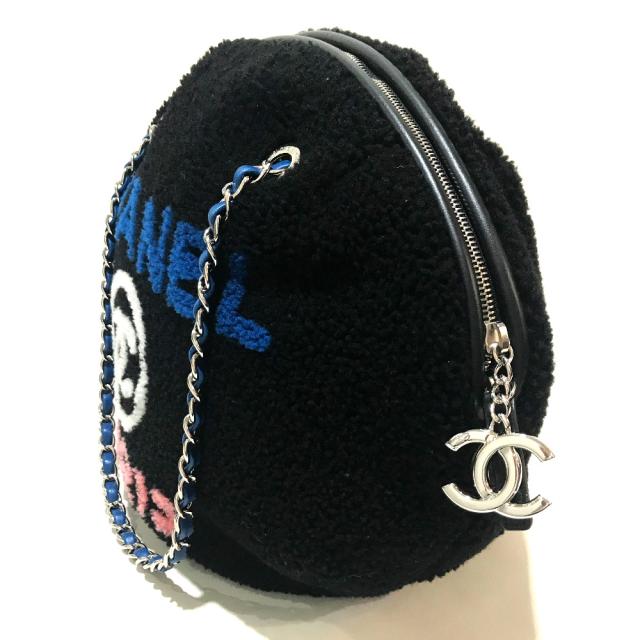 あす着 Chanel シャネル ロゴ トリコロール ショルダーバッグ 黒 青 白 ピンクの通販はau Pay マーケット ブランドショップ リファレンス