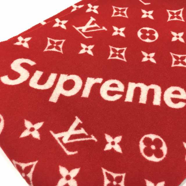 あす着ルイヴィトン ルイヴィトン シュプリーム 17aw Supreme Louis Vuitton Monogram Scarf マフラーの通販はau Pay マーケット ブランドショップ リファレンス