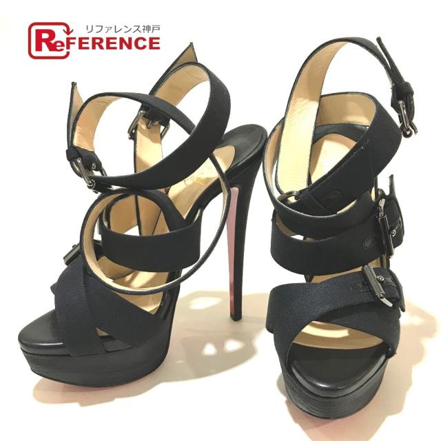 あす着 Christian Louboutin クリスチャンルブタン 靴 レディースシューズ アパレル サンダル ブラックの通販はau Pay マーケット ブランドショップ リファレンス