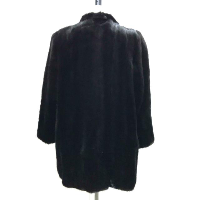 あす着 Saga サガ 毛皮 ブラックミンク アウター ファーコート ブラックの通販はau Pay マーケット ブランドショップ リファレンス