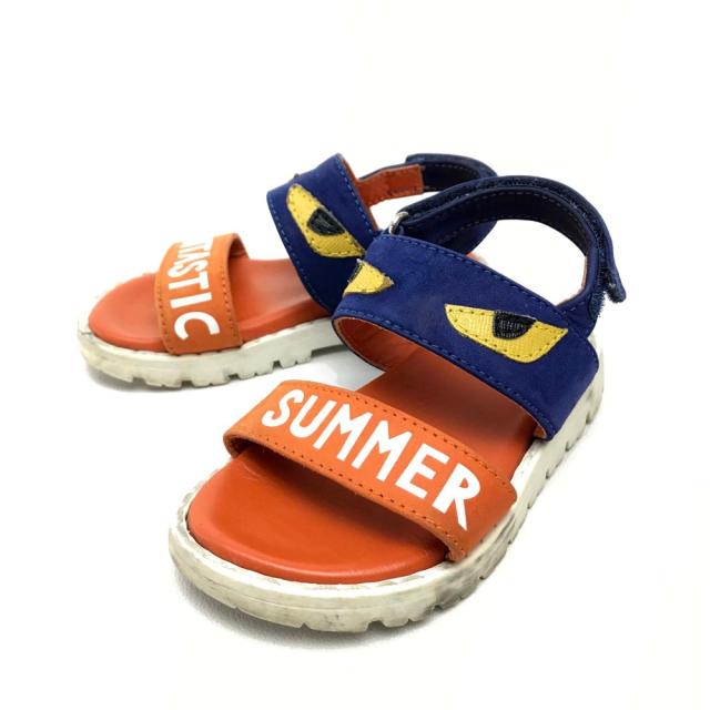 あす着 Fendi フェンディ モンスター サンダル オレンジの通販はau Pay マーケット ブランドショップ リファレンス