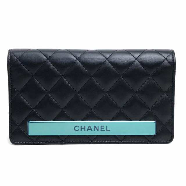 未使用 あす着 Chanel シャネル A マトラッセ ロゴプレート 長財布 小銭入れあり ブラックの通販はau Pay マーケット ブランドショップ リファレンス