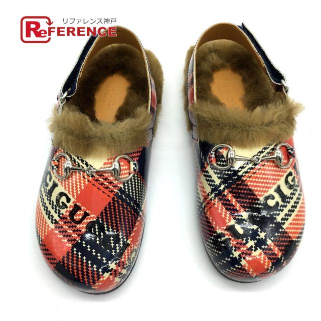 未使用 Gucci グッチ 526151 チェック柄 ホースビット ローファー スリッポンサンダルの通販はau Pay マーケット ブランドショップ リファレンス