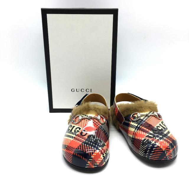 未使用 Gucci グッチ 526151 チェック柄 ホースビット ローファー スリッポンサンダルの通販はau Pay マーケット ブランドショップ リファレンス