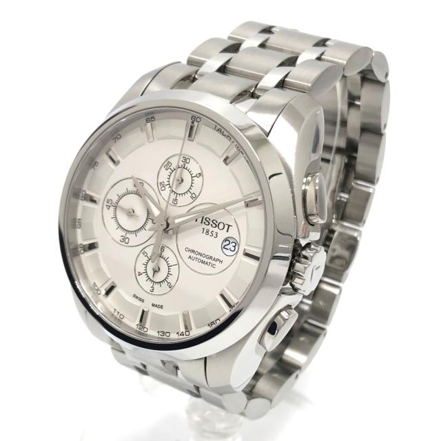 あす着 Tissot ティソ Ta クチュリエ デイト クロノグラフ 腕時計 メンズの通販はau Pay マーケット ブランドショップ リファレンス