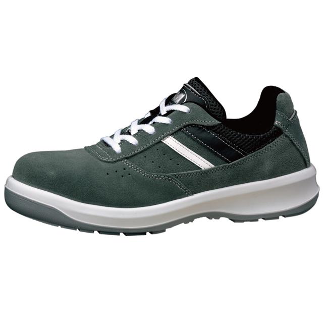 ミドリ安全 安全靴 G3550 (ひもタイプ) グレイ 23.5〜28.0