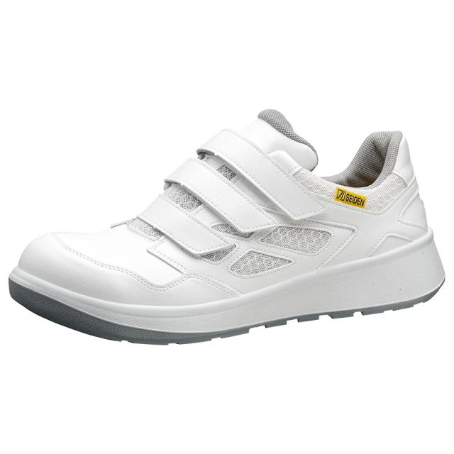 ミドリ安全 安全靴 G4695 静電 (バンドタイプ)  ホワイト  特大  31.0cm