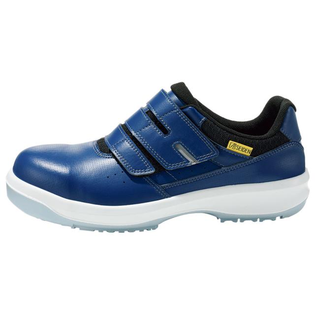 ミドリ安全 超耐滑底安全靴 ハイグリップセフティ HGS4595 スニーカータイプ 静電 ホワイト/ネイビー 23.5〜28.0cm