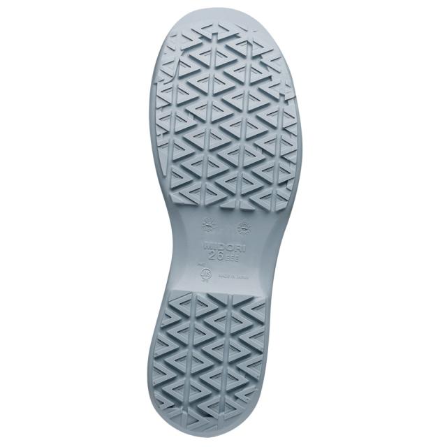 ミドリ安全 超耐滑底安全靴 ハイグリップセフティ HGS4595 スニーカータイプ 静電 ホワイト/ネイビー 23.5〜28.0cm