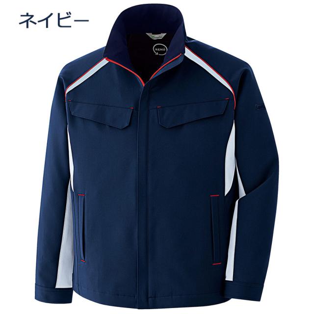 ミドリ安全 作業服 秋冬 ベルデクセルフレックス RENU(R) 男女共用 ジャンパー VE820シリーズ 3カラー SSS〜5L_6