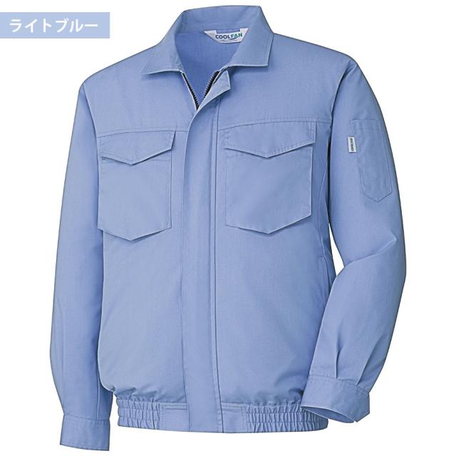 ミドリ安全 作業服 春夏 クールファン コットン100% ブルゾン(ファン別売) WE30シリーズ 5カラー S〜5L_10