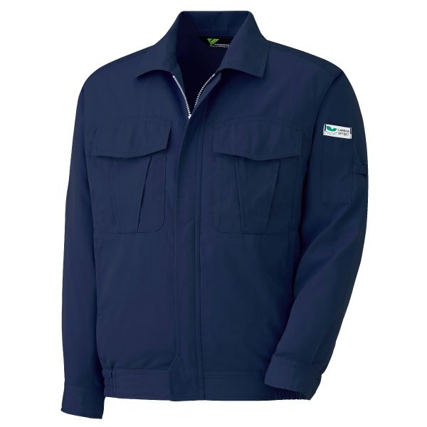 ミドリ安全 ベルデクセルフレックス VES 2147春夏上衣 男女兼用 ネイビー メンズ レディース 作業着 作業服 男性用 女性用 消臭