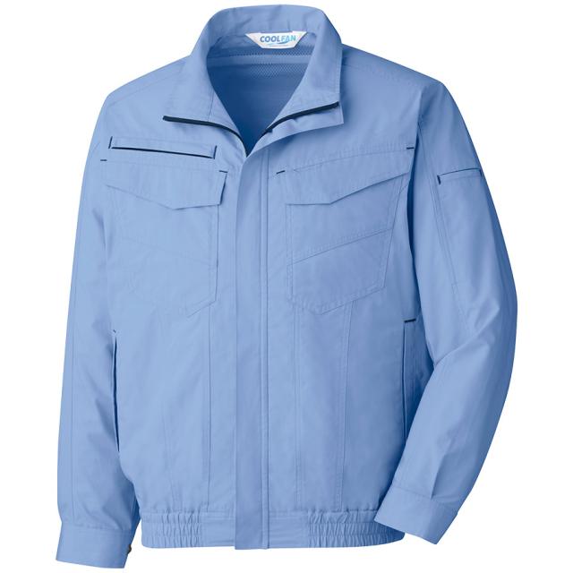 ミドリ安全 作業服 春夏 クールファン 長袖ブルゾン(ファン別売) WE140シリーズ 3カラー SS〜5L_15