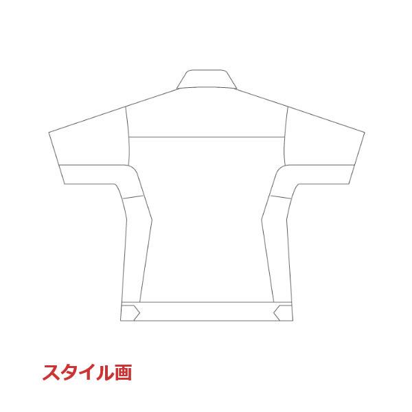 ミドリ安全 作業服 春夏 ベルデクセルフレックス 交織ストレッチ 女子半袖ジャンパー VELS520シリーズ 7カラー 7〜19号_16