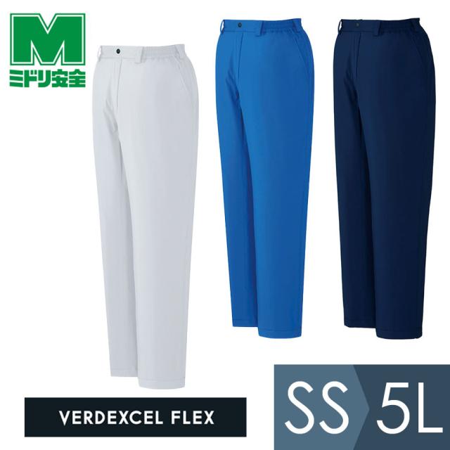 ミドリ安全 作業服 ベルデクセルフレックス 帯電防止軽量防寒スラックス VE1060シリーズ 3カラー SS〜5L