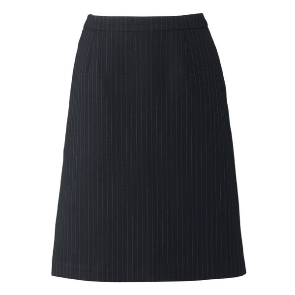 BONMAX ボンマックス Lien AS2284-28 Aラインスカート ネイビー×グレイ（5〜19）春夏 秋冬 オフィスウェア 事務服 企業制服 通勤服の通販は