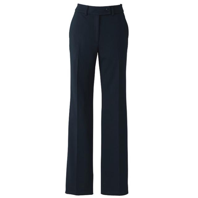 KARSEE カーシー オフィスウェア 女性用 STRETCH KNIT フレアストレートパンツ EAL-689 2カラー 5〜21号