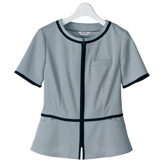 セロリー SELERY 事務服 オーバーブラウス 5053シリーズ ブラック ネイビー 21〜23 セロリー SELERY 事務服 オーバーブラウス 5053シリーズ ブラック