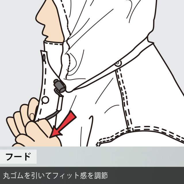 カジメイク レインウェア 雨衣 エントラント(R)レインスーツ2 7250 4カラー S〜4L_1