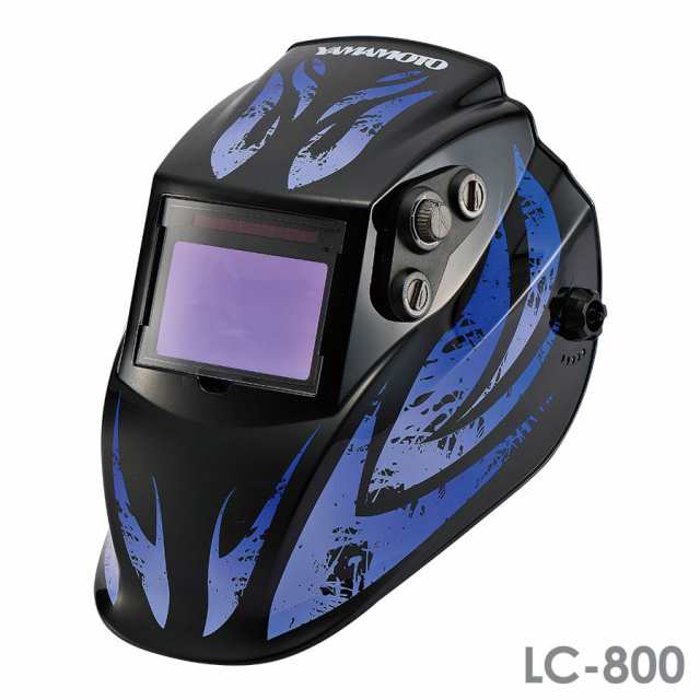 山本光学 液晶溶接面 LC-800 MPヘルメット取付タイプ