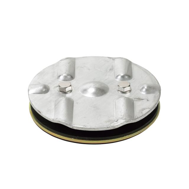 ユニット UNIT 敷鉄板ズレ防止金具 386-97