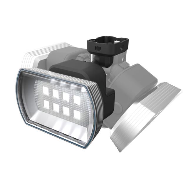 ユニット UNIT LEDセンサーライトワイド照射(電池タイプ) 824-86
