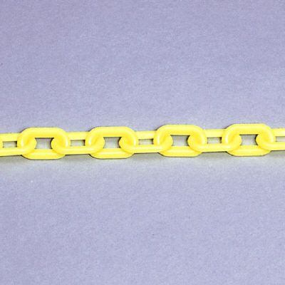 UNIT ユニット プラスチック チェーン 871-19 黄 蛍光色 40m