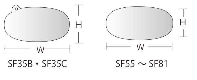 コミー Komy スーパーオーバル (室内専用) SF35C クリップ式_2