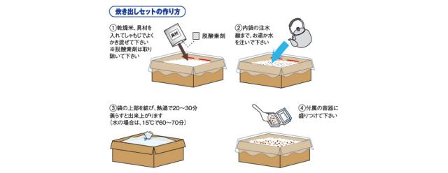尾西食品 保存食 アルファ米 炊き出しセット わかめごはん 50食入