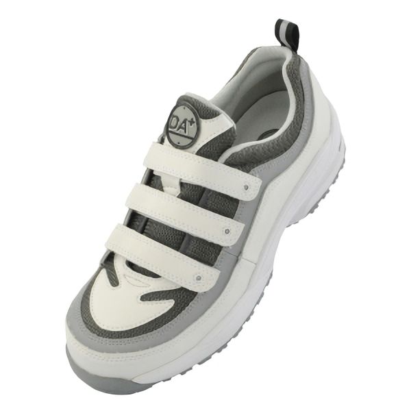 安全作業靴 ドンケル ダイナスティエア DAプラス18M ホワイト/グレー Dynasty DONKEL ローカット