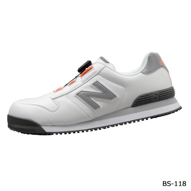 new balance ニューバランス 安全作業靴 ボストン BS-118/218/818 3カラー 24.5〜30.0cm