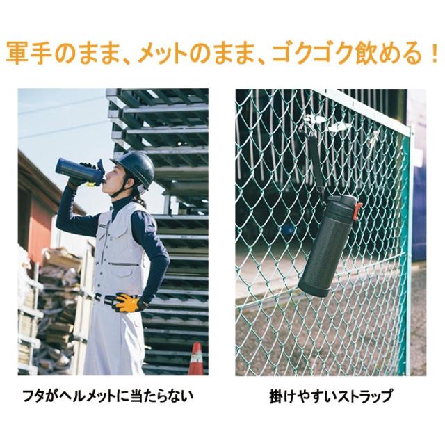 Thermos ハードワークボトル Fhs 1000wk Htn ネイビー 1l 水筒 ボトルの通販はau Pay マーケット ミドリ安全 Com