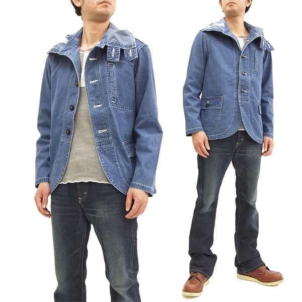 フェローズ 18s Pnpj1 Plain デニムパーカージャケット Pherrow S メンズ U S Navy ガンナーズ 新品の通販はau Pay マーケット 服屋アットマート