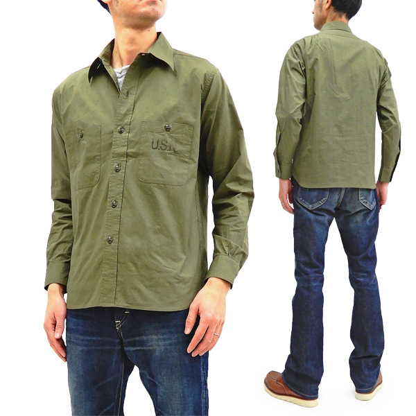 バズリクソンズ Br219 海軍 ユーティリティーシャツ N 3 ユーティリティシャツ メンズ 長袖シャツ オリーブ 新品の通販はau Pay マーケット 服屋アットマート