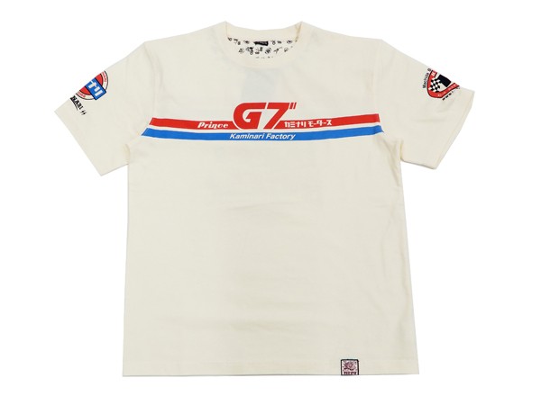 カミナリ Tシャツ KMT-210 昭和 旧車柄 G7カミナリモータース エフ商会 ...