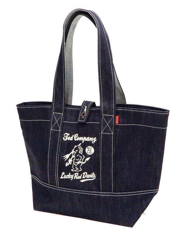 テッドマン デニム トートバッグ Tdbg 1100 Tedman エフ商会 メンズ 鞄 インディゴ ホワイト 新品の通販はau Pay マーケット 服屋アットマート