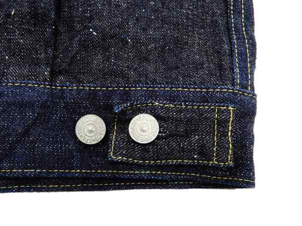 SUGAR CANE シュガーケーン 琉球藍デニムパンツ 刺繍デザイン パッチ インディゴ79センチ裾幅