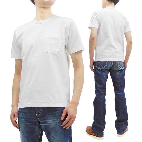 ホワイツビル Tシャツ 無地 ポケットTシャツ WV78932 Whitesville 東洋エンタープライズ メンズ 半袖tee 105 オフホワイト  新品の通販は
