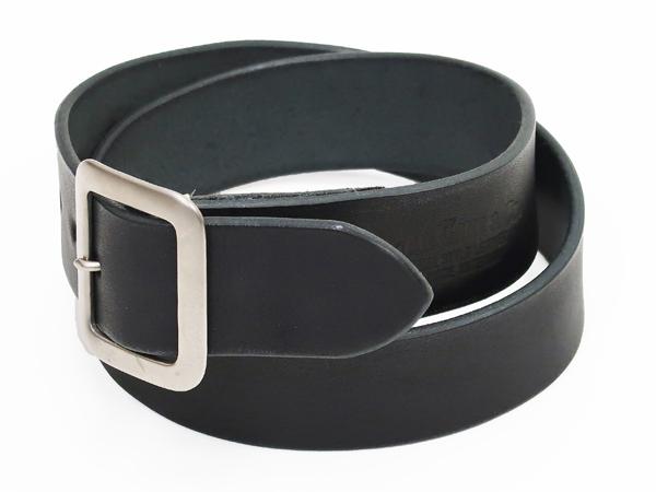 シュガーケーン 胴締め SC02320 メンズ なめし革 ギャリソンベルト #119 黒いこと 新品