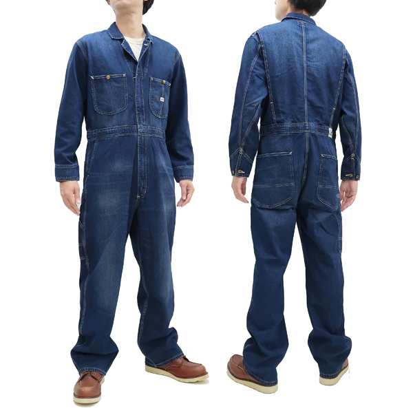 LEE リー LM7213 ツナギ デニム オールインワン Lee Dungarees UNION ALL  作業着 ツナギ メンズ 100 M L XL メンズ 価格比較