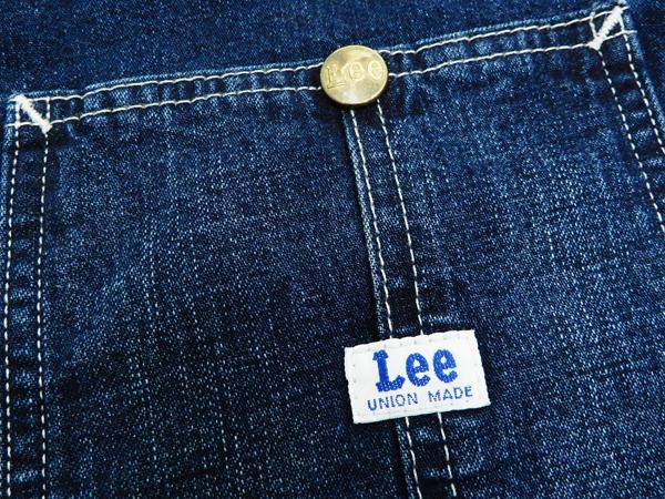 Lee オールインワン LM7213 リー ユニオンオール メンズ デニム ツナギ つなぎ LM7213-136 ユーズド加工デニム 新品_7