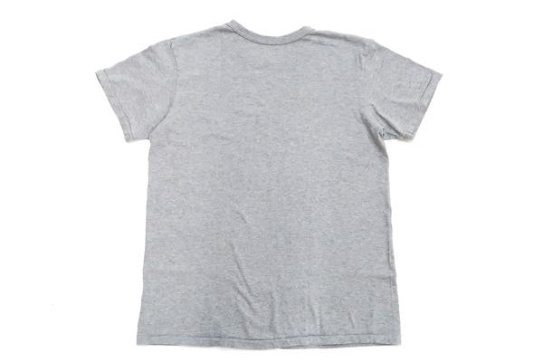 フェローズ Tシャツ 2PACK-TEE Pherrows Pherrows 2枚組 無地Tシャツ メンズ パックTEE 2P 2枚セット ツーパック 無地 半袖tee ヘザーグレー 新品_7