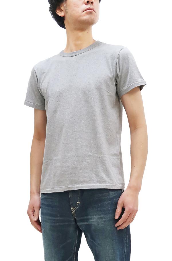 フェローズ Tシャツ 2PACK-TEE Pherrows Pherrows 2枚組 無地Tシャツ メンズ パックTEE 2P 2枚セット ツーパック 無地 半袖tee ヘザーグレー 新品_10