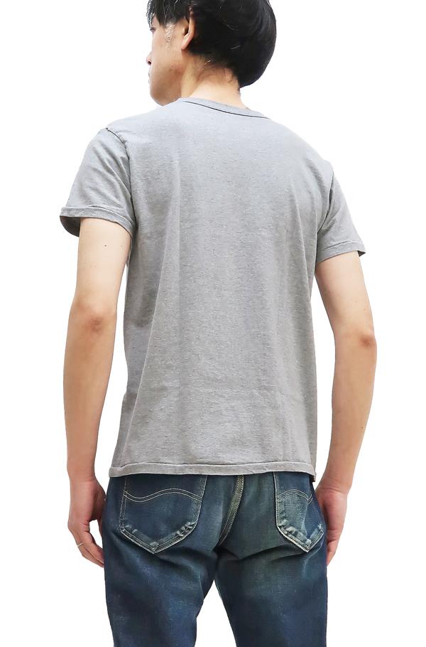 フェローズ Tシャツ 2PACK-TEE Pherrows Pherrows 2枚組 無地Tシャツ メンズ パックTEE 2P 2枚セット ツーパック 無地 半袖tee ヘザーグレー 新品_11