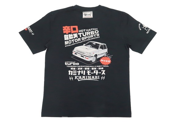 カミナリ Tシャツ KMT-231 韋駄天 昭和 旧車柄 エフ商会 カミナリモータース 雷 メンズ 半袖tee ブラック 新品の通販はau PAY  マーケット - 服屋アットマート | au PAY マーケット－通販サイト